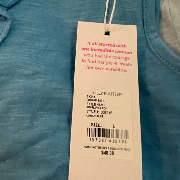 Lilly Pulitzer GiGi Ruffle Tank - Picture 3 of 3